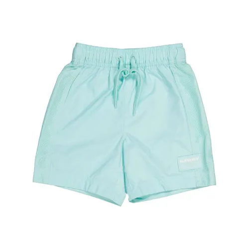 Burberry Облегающие Купальники Летние для Малышей и Детей Светло-Аква-Синий
