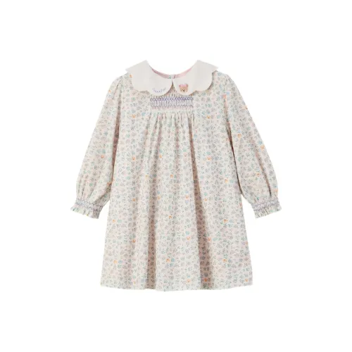 PAW IN PAW Сливочный Kids Платья