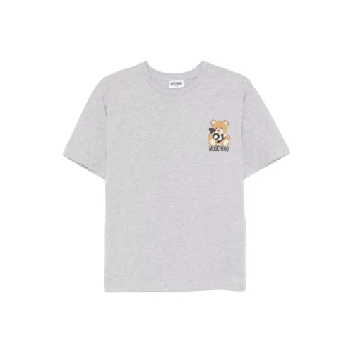 MOSCHINO T-рубашка Wood Волчий серый Детская