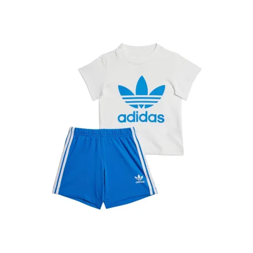 Adidas Originals Детская одежда Trefoil SHORTS TEE SET Костюм для малышей и младенцев