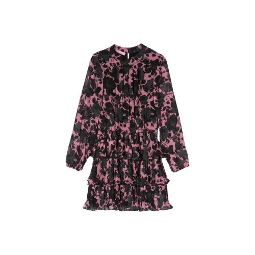 Blumarine SS24 Платье Детское Розовое Черное