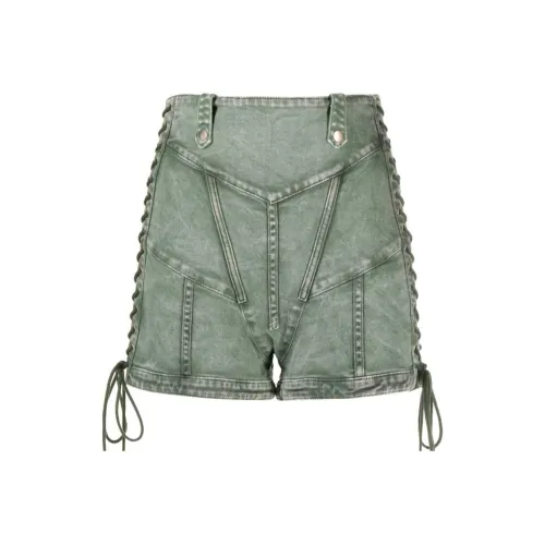 Jean Paul Gaultier Джинсовые шорты Женские Зеленые
