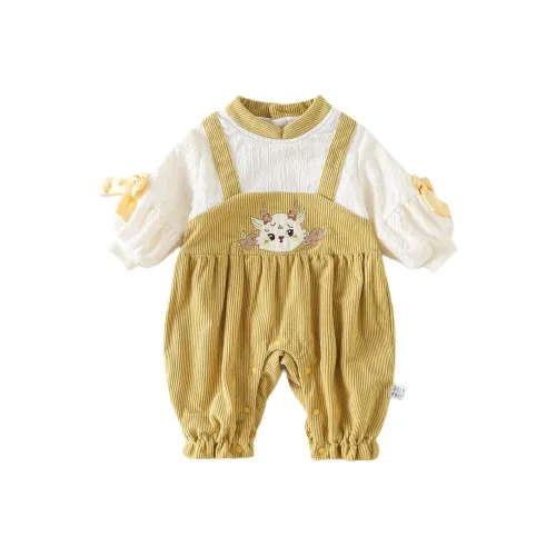 XiaoJinBu Комбинезон Желтый Infant и Toddler