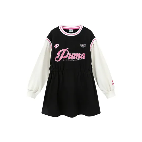 PUMA Платье Sportstyle Series Черный 90001 Для детей 3-7 лет