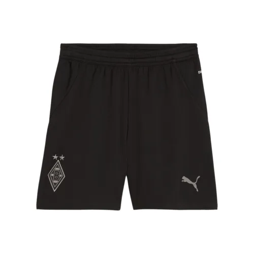 PUMA Borussia Mönchengladbach SS24 Шорты Подростки Черный Серый