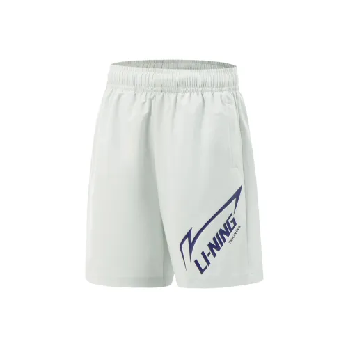 LINING YOUNG Comprehensive Physical Fitness Шорты Детские Светлый Mist Серый