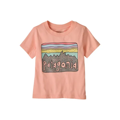 Patagonia T-рубашка Fitz Roy Skies для малышей и детей дошкольного возраста