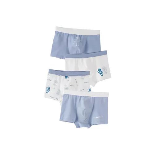 OVE 11156 Робот [Pure Cotton'S Four Packs] Детские Трусы