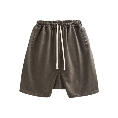 ME DA IGUAL Gray Coffee Men's Cargo Shorts ME DA IGUAL Серый Кофейный Мужские Карго Шорты