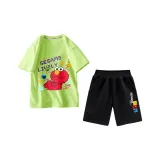 Холодный Элмо/Зеленый+Черный [Тонкий, Дружественный к коже]