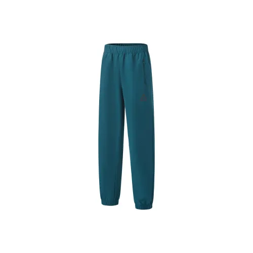 Детские LINING YOUNG Вязаные Тренировочные Штаны Отражение Синий