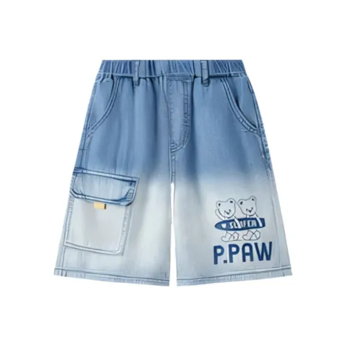 PAW IN PAW Шорты для детей 3-7 лет джинсовый синий