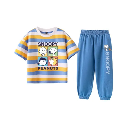 SNOOPY Повседневная спортивная одежда для детей 3-7 лет