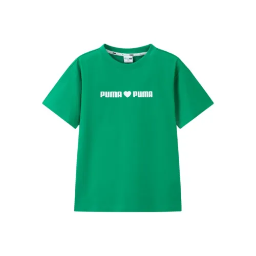 PUMA Sportstyle Series Средний зеленый 40501 Kids T Рубашки