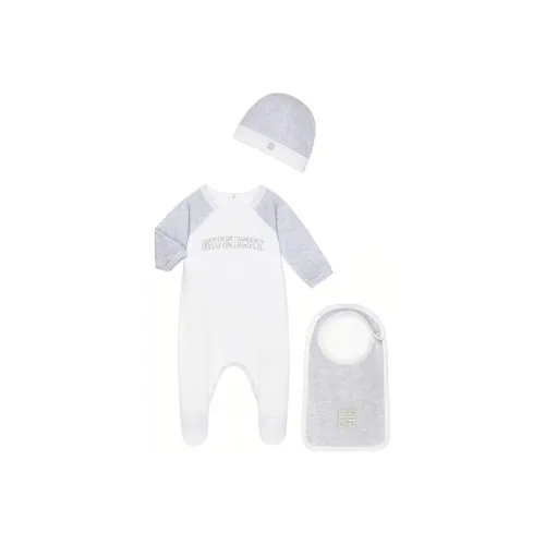 Givenchy Комбинезоны Crawlers Пижамы Нагрудник и Шляпа Подарочный набор Gray Infant и Toddler