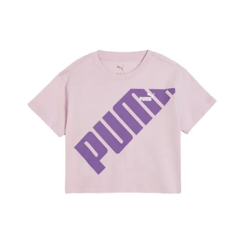 PUMA POWERSHORTS T-Shirt Light Purple 60 Подростки