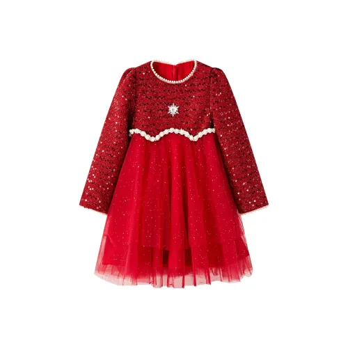 Disney Платье Frozen Collection Красный для детей 3-7 лет