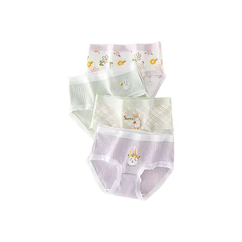 OVE 11275 Garland Cute Rabbit [Хлопок Wormwood Промежность] Kids Трусы