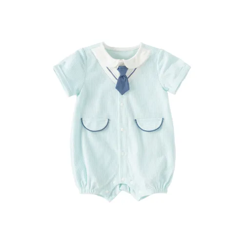 DAVE BELLA Комбинезон Сине-белые полоски для младенцев и малышей