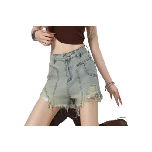 FOREVER 21 Светло-синие Женские Джинсовые Шорты