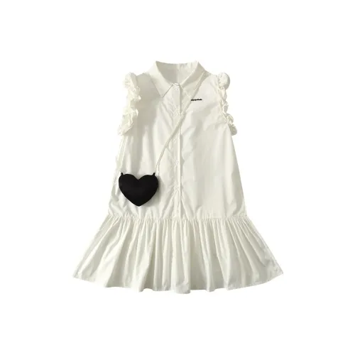 Miller Castle Платье Белое Детское