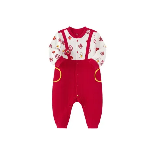 BALABALA Комбинезон Белый Красный Тон Infant и Toddler