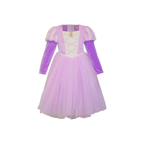 IKALI Платье Фиолетовое для детей 3-7 лет