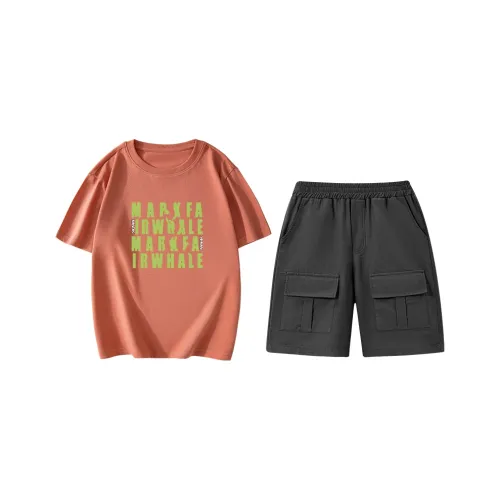 FAIRWHALE Повседневная спортивная одежда для детей кирпично-красный