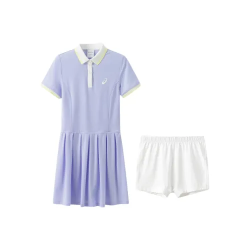 Подростки Asics Комплект с юбкой Sports Performance Фиолетовый