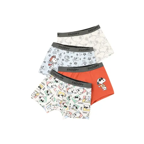 SNOOPY Трусы 4 шт. Смешанные цвета Подростки