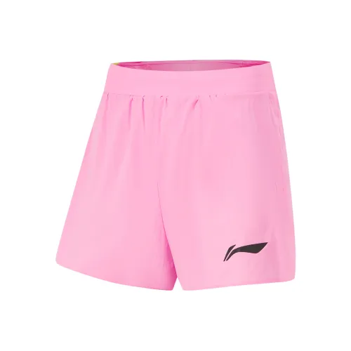 LINING RUNNING Collection Спортивные шорты Женские Розовые
