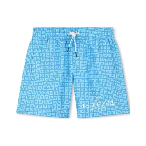 GIVENCHY SS24 Плавательные шорты Детские Аква Синий
