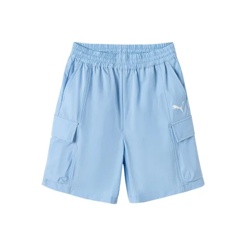 PUMA Sportstyle Series Шорты Детские Ледяной Синий 80901