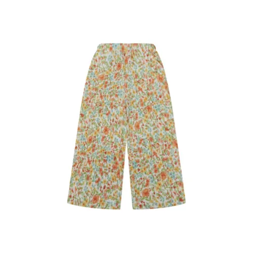 Дети 3-7 лет PAW IN PAW Cartoon Bear Трикотажная ткань Широкие брюки