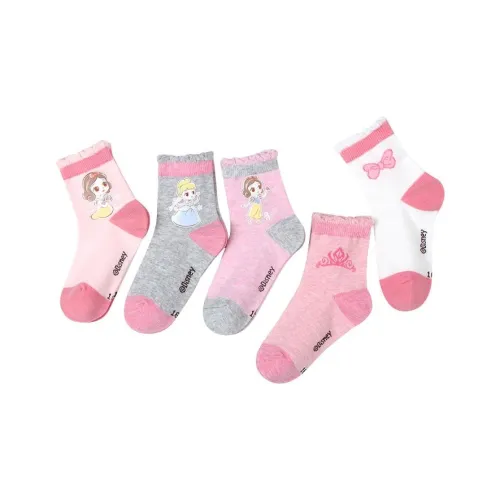 Disney Kids носки 5 пар Принцесса носки для малышей