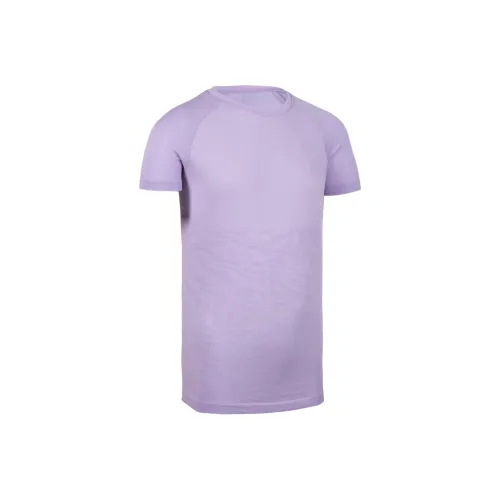 DECATHLON T-рубашка KIPRUN Лаванда Сланцево-серый Сланцево-синий Подростки