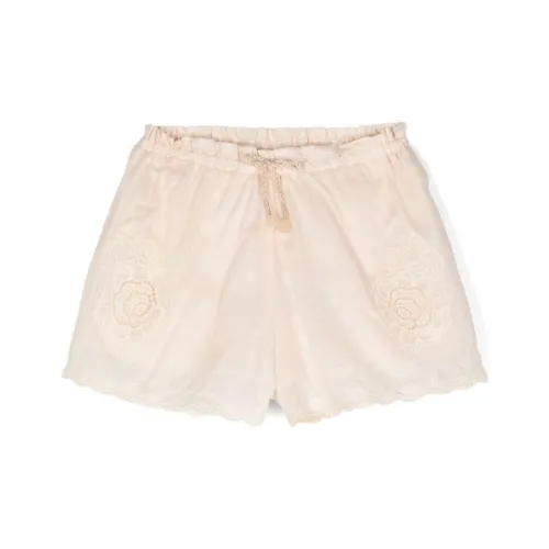 Zimmermann SS24 Шорты Детские Айвори