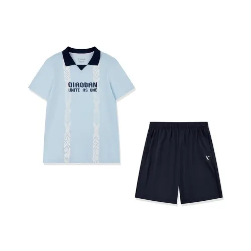 QIAODAN Повседневная спортивная одежда SS25 Нефритовый Жемчужно-голубой Rhinoceros Облачно-голубой Подростки