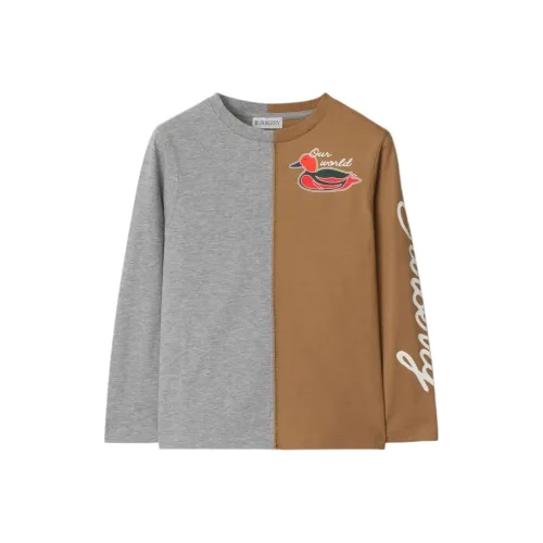 Burberry CAMEL Kids T-рубашки