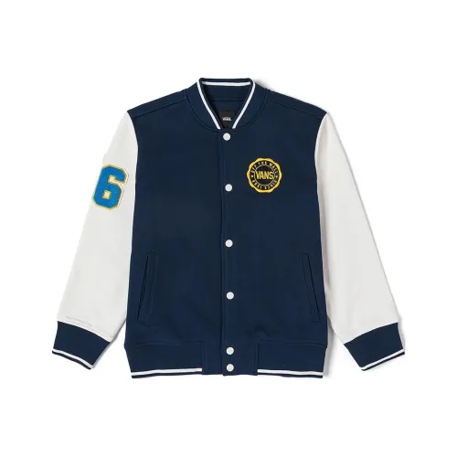 Vans Бейсбольная куртка Темно-синий Синий Подростки