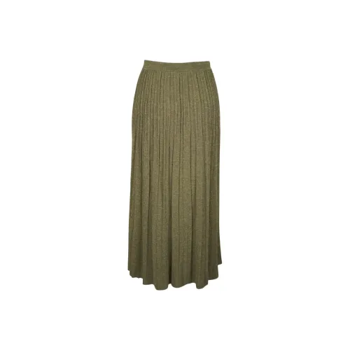 Zimmermann SS25 Повседневный Длинный Юбка Женские Зеленый