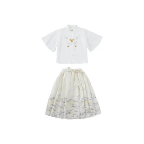 La Cergo Ханьфу Дошкольный Белый