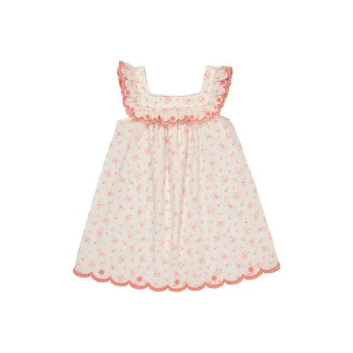 Happyology Платье Flowering Golden Розовый Для малышей и детей дошкольного возраста