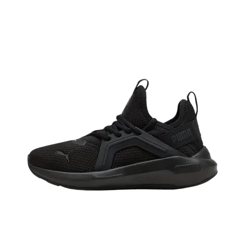 PUMA Softride Enzo 5 Противоскользящий Устойчивый к истиранию Низкий Топ Повседневные Беговые кроссовки Женские Черные