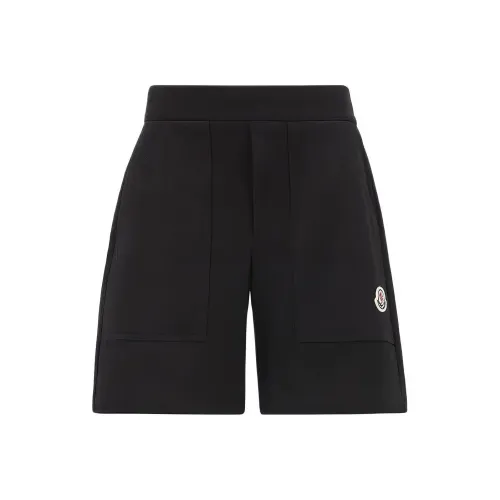 Moncler Тренировочные брюки Детская одежда Флис Шорты Детский Черный