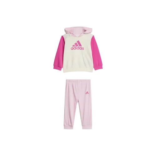 Adidas Kids Комплекты Essential Колорблок Jogger Набор Kids Сливочный Infant And Toddler