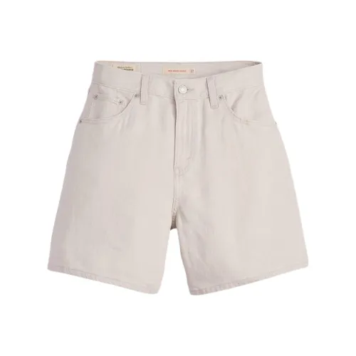 Levi's Джинсовые шорты Женские Фотиния Серый