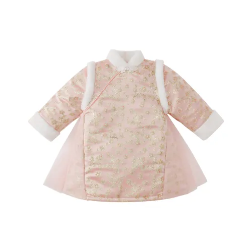 JELLYBABY Ханьфу Розовый для детей от 3 до 7 лет