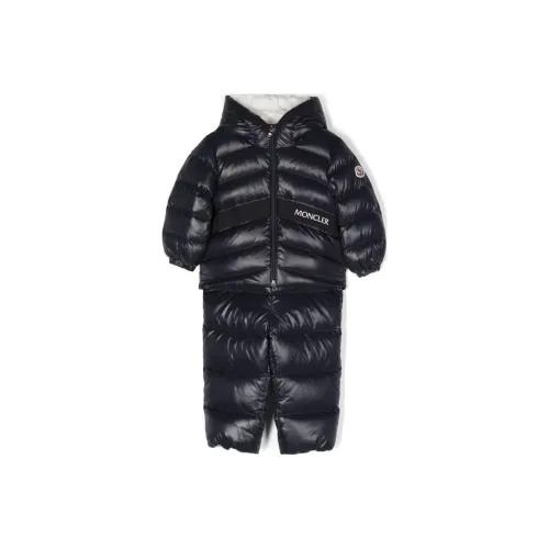 Moncler Infant и Toddler Костюм Детская одежда FW23 Морской синий Infant и Toddler