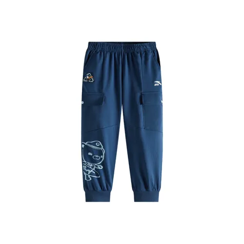 Дети 3-7 лет Antakids x HAIDIXIAOZONGDUI LIANMINGKUAN Вязаные тренировочные штаны Trend series